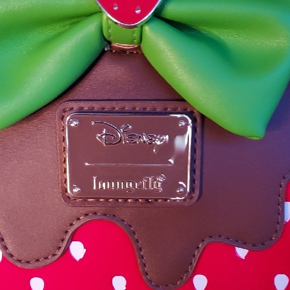 Loungefly Chocolate Strawberry Kids Backpack - Picture 2 of 4